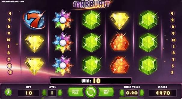Oplev Starburst Slot En Universel Spilleoplevelse